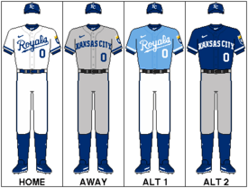 Heritage Uniforms and Jerseys and Stadiums - NFL, MLB, NHL, NBA, NCAA, US  Colleges: Kansas City Royals Uniform and Team History