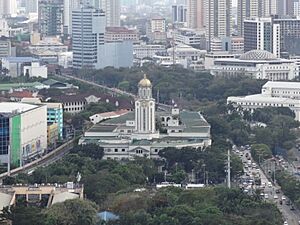 Manila City Hall top view (Padre Burgos, Manila; 02-10-2022)