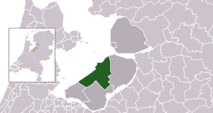 Map - NL - Municipality code 0995 (2009)