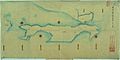 Map of Karafuto and the Amur estuary by Mamiya Rinzo (1810)／間宮林蔵『黒竜江中州并天度』（文化7年）