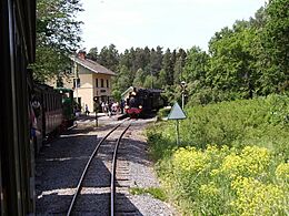 Marielund station Upsala lenna