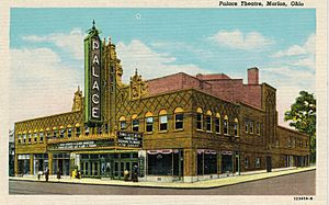 Marion Palace Exterior Post Card View 1928