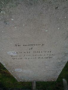 Marker of Sarah Michie Smith