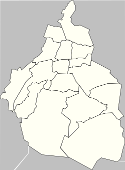 San Miguel Topilejo is located in Mexican Federal District