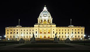 Minnesota State Capitol night