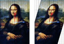 Mona Lisa eigenvector grid