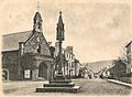 Monmouth - St Thomas Square & Cross 1904