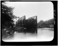 Morris Canal Boat at top of inclined plane from HABS