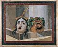 Mosaic of the theatrical masks - Google Art Project
