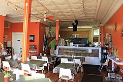 Mudgie's Deli interior Detroit Michigan