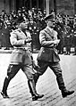Mussolini a Hitler - Berlín 1937