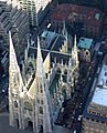 NYC - Top of the Rock - view of St. Patrick's Cathedral - panoramio