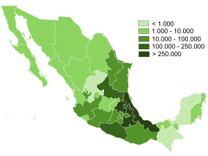 Nahuatl in Mexico