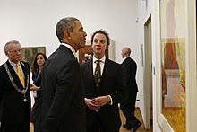 Obama visits Gemeentemuseum