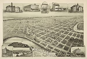 Old map-Wichita Falls-1890
