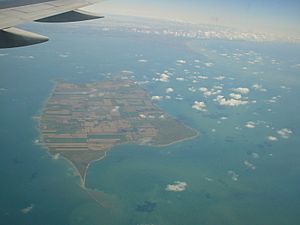 Aerial photo of Pelee Island