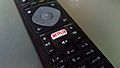 Philips remote control with a Netflix button, Finsterwolde (2019) 04