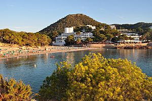 Portinatx (s'Arenal Gros Bay), Ibiza in Spain