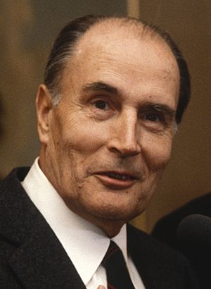 President Mitterrand in 1983