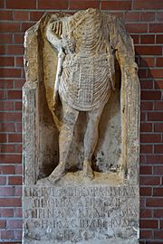 Römerhalle, Bad Kreuznach - Tiberius Iulius Abdes Pantera tombstone