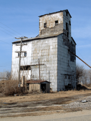 The old Rileysburg grain elevator