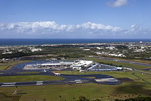Salvador aeroporto vista aérea