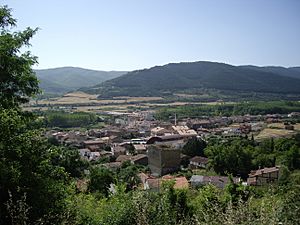 Skyline of Santurde de Rioja