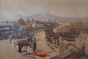 Siege of Erivan Fortress on 1 October 1827