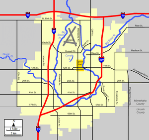 Sioux Falls Map 4