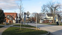 Main Street in Lindsey