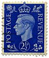 Stamp UK 1937 2.5p