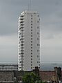 Sussex Heights, Brighton (from St Nicholas' Garden of Rest)