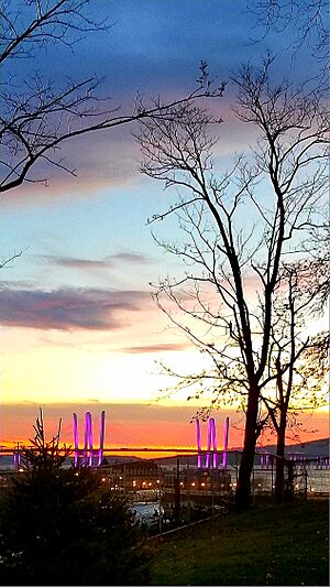 Tappan Zee Bridge at Sunset