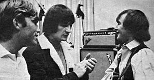 Terry Melcher Byrds in studio 1965
