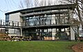 The exhibition building at Anderton Boat Lift