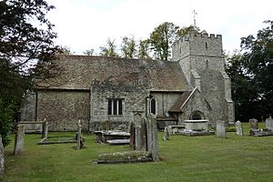 The north side of the church of St. Mary the Virgin, Thurnham - geograph.org.uk - 1516004