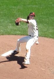 Tim Lincecum at Padres at Giants 2010-08-15 8