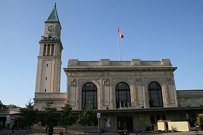 View of south facade of Summerhill North Toronto CPR station.jpg