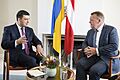 Volodymyr Groysman with Lars Løkke Rasmussen - 2018 (MUS6603)