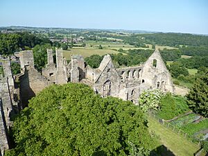 Wingfield Manor in July