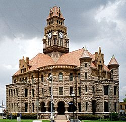 The Wise County Courthouse in Decatur, a Romanesque Revival structure, was added to the National Register of Historic Places in 1976.
