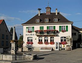 The town hall in Wolschwiller