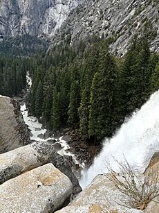 Yosemite Nationalpark Vernal Falls IMG 20180411 123325