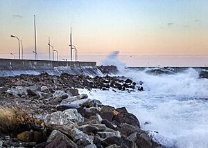 Yttre vågbrytaren Visby hamn