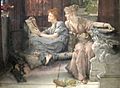 'Comparison' by Lawrence Alma-Tadema, Cincinnati Art Museum