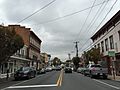 2016-09-28 12 25 50 View west along Virginia State Route 7 Business (Main Street) at Church Street in Berryville, Clarke County, Virginia