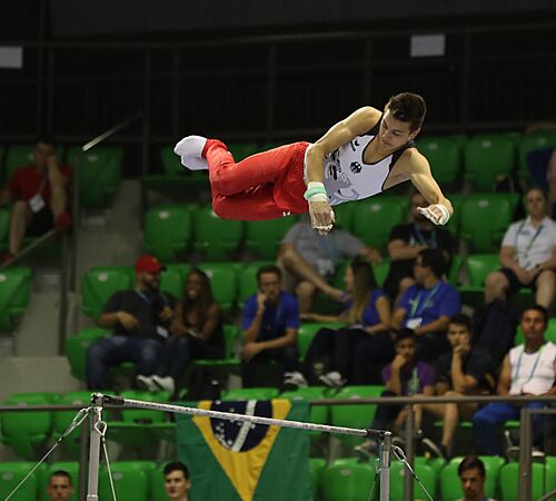 2019-06-27 1st FIG Artistic Gymnastics JWCH Men's All-around competition Subdivision 4 Horizontal bar (Martin Rulsch) 227