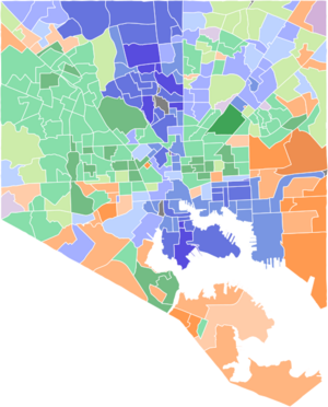 2022 Baltimore City State's Attorney Democratic primary election results by precinct