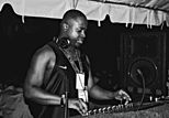 3a- 1998- DJ Disciple appears at the Maxi WMC party in Miami, Florida (Photo Courtesy Of Donna Ward)