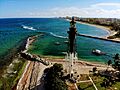 Aerial Shot of Hillsboro Inlet Lighthouse